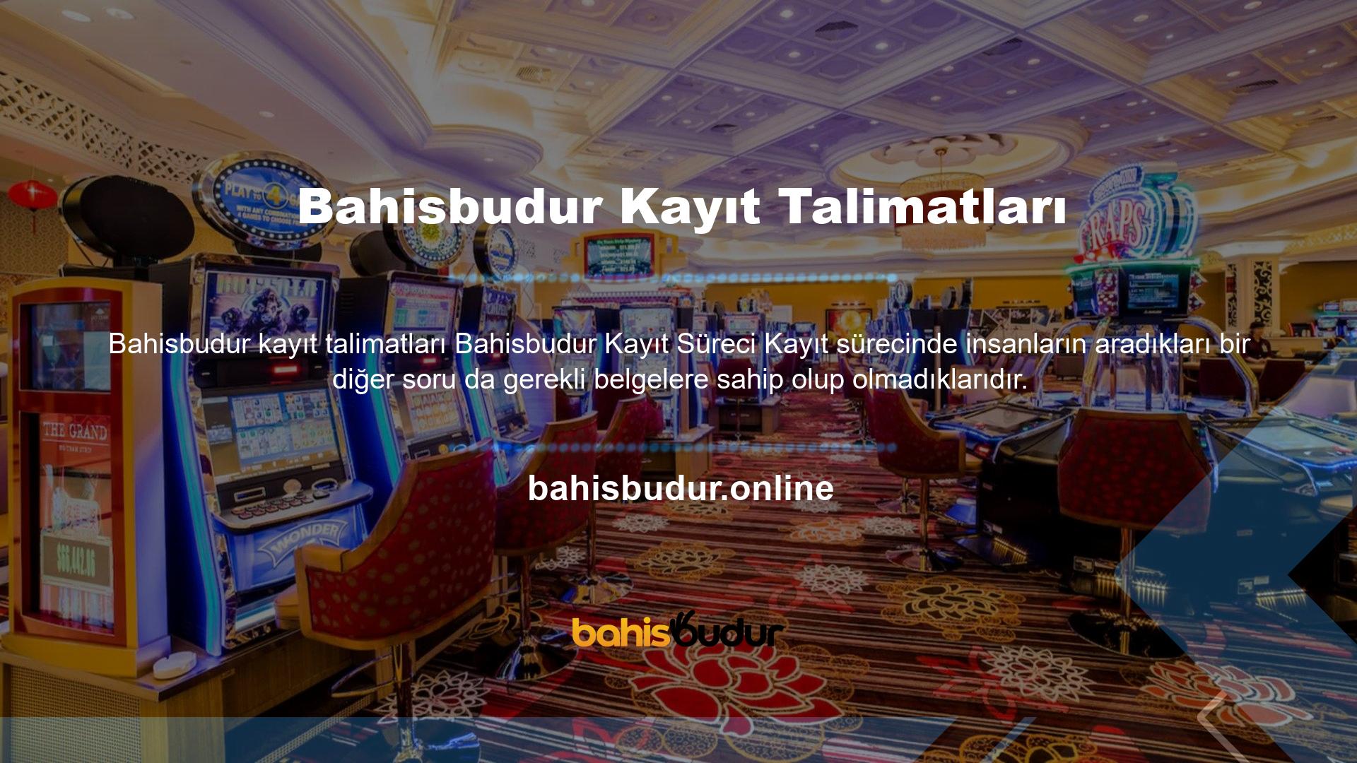 Bahisbudur, çevrimiçi bir oyun ve bahis platformu olarak oyun oynamak ve para kazanmak isteyen kişileri kayıtlı kullanıcı olmaya davet etmek istiyor