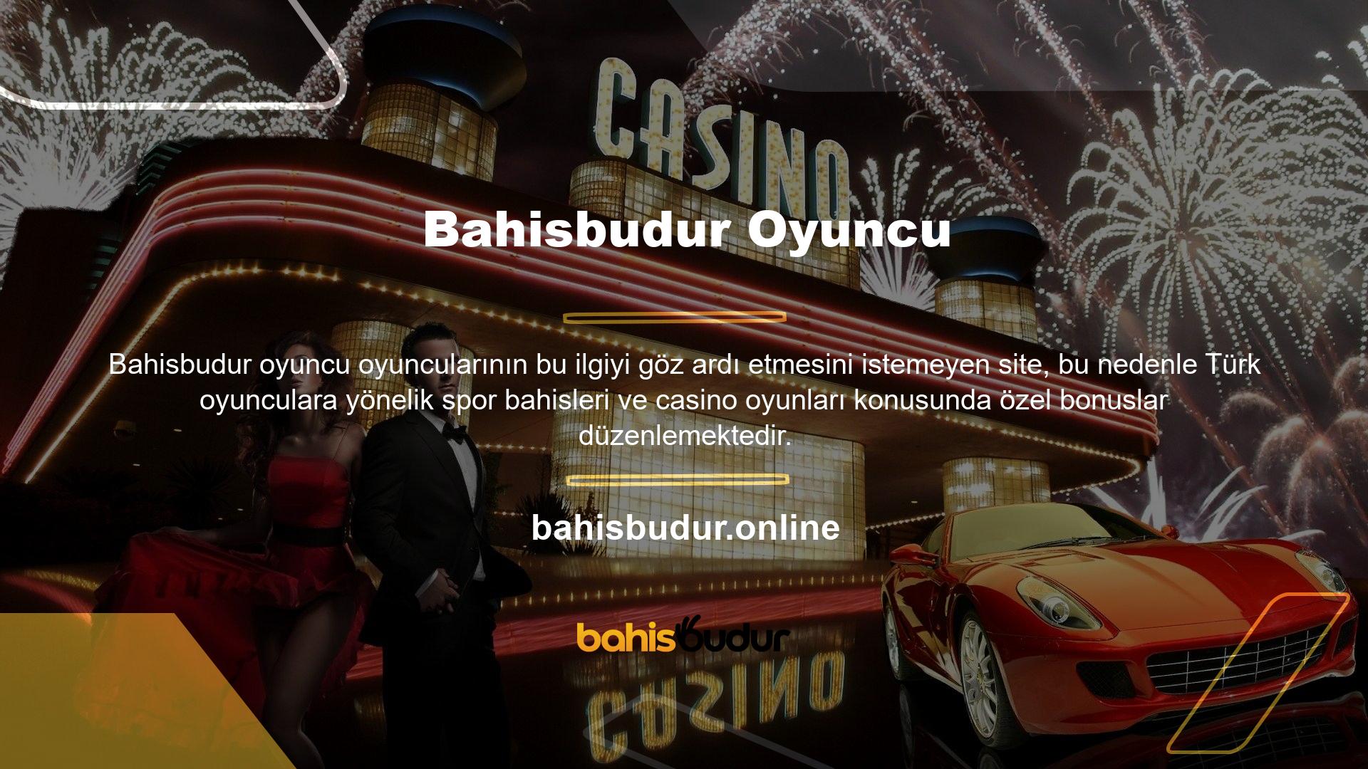 Bahisbudur casino güncel giriş adresini ziyaret ettiğinizde oyuncularına Türkçe canlı destek sunan en yeni oyun sitelerinden biri karşınıza çıkacak