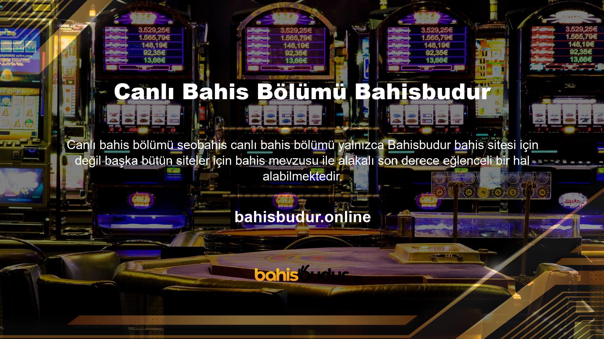 Bahisbudur canlı bahis, bahis mevzusu ile alakalı müşterilerine en iyi bahis olanağını yayınlayan ve bahis severleri en iyi şekilde ağırlamayı başaran bahis siteleri arasında yer alabilmektedir